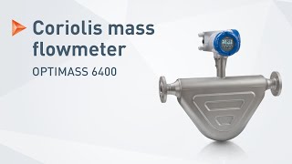 OPTIMASS 6400 – Coriolis mass flowmeter for the process industry  KROHNE [upl. by Ttekcirc430]