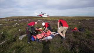 Brecon Beacons National Park HM Coastguard Rescue operation [upl. by Hanson]