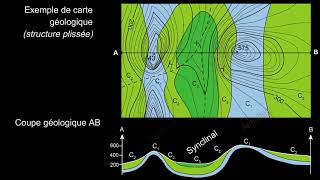 Comment reconnaître les structures géologiques sur une carte par Mme RuaultDjerrab [upl. by Selway]