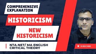 Historicism and New Historicism  Meaning and definition [upl. by Pearse]