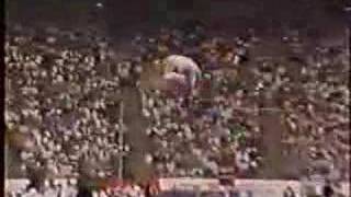 Cristina Bontas  1991 Worlds EF  Floor Exercise [upl. by Enymsaj]