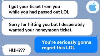 【Apple】SIL stole my flight ticket at the airport on my honeymoon day and wasn’t able to return home… [upl. by Friend]