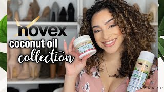 NOVEX HAIRCARE COCONUT OIL COLLECTION [upl. by Thessa]