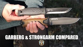 Gerber StrongArm vs Morakniv Garberg  Used amp Compared [upl. by Wyly26]