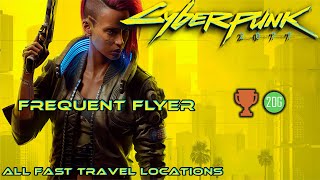 Cyberpunk 2077 Frequent Flyer TrophyAchievement Guide [upl. by Enoyrt]