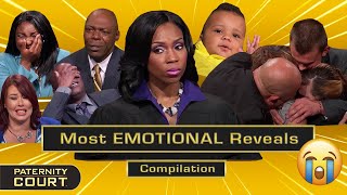 Paternity Courts Most EMOTIONAL Reveals Pt II  25Minute Compilation  Paternity Court [upl. by Spratt]