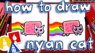 How To Draw The Nyan Cat [upl. by Ozkum]