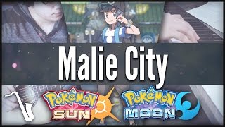 Pokémon Sun amp Moon Malie City  Jazz Cover  insaneintherainmusic [upl. by Swope]