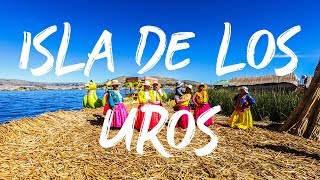 PUNO  Las ISLAS FLOTANTES más INCREÍBLES del MUNDO LOS UROS Lago TITICACA CÓMO LLEGAR [upl. by Kelton]