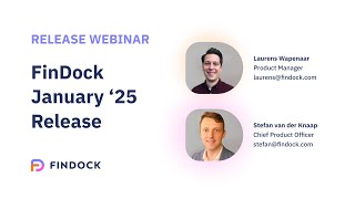 FinDock January 25 release webinar [upl. by Malony]