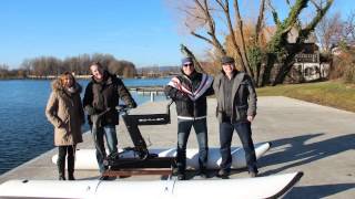 First Schiller S1C Water Bike in Austria [upl. by Anilrahc]