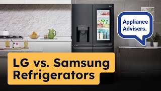 Samsung vs LG Refrigerators Expert Comparison Guide [upl. by Dahle109]