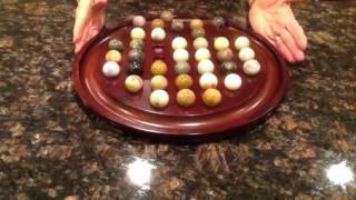 Iowa Solitaire Solution 36 Marbles [upl. by Wong]