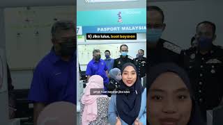 Cara Buat Passport First Time amp Dokumen Perlu Bawa passport imigresen [upl. by Aryt]