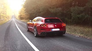 NOVITEC ROSSO FERRARI GTC4 LUSSO  F1 SOUND [upl. by Yvonner971]