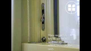 Bereco  Sliding Sash Window Restrictors [upl. by Paterson]