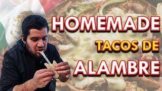 The Best Homemade Tacos de Alambre  Vlogmas Day 5 [upl. by Harrow929]