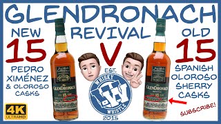 Glendronach 15 Revival New VS Old 🥃 Whisky Whistle 550 [upl. by Kcerred78]