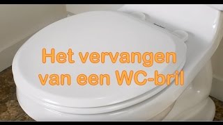 wc bril monteren badkamer wc [upl. by Nylisoj]