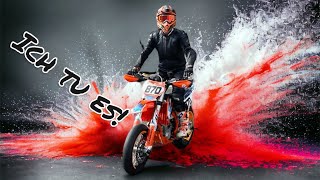 KTM SMR 450 Rennstreckentest blogger ktm racing [upl. by Ahsinelg]