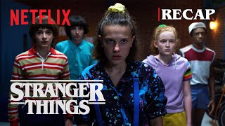 Stranger Things 3 Recap  Netflix [upl. by Ytsirhk225]