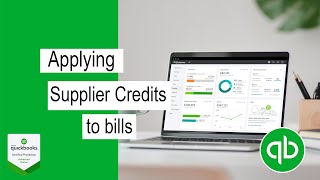 Applying supplier credit notes to bills QuickBooks UPDATED [upl. by Athalia]