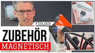 TOP ZUBEHÖR ´24  🚴🏼Magnetisches Fahrradzubehör FIDLOCK  Trinkflaschen SaddleBag amp Smartphone 📲 [upl. by Huldah]