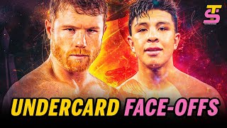 Canelo vs Munguia UNDERCARD Face offs [upl. by Gayner]