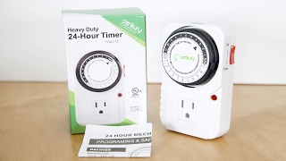 BNLINK 24 Hour Heavy Duty Mechanical Timer FD60U1 [upl. by Ahsaya289]