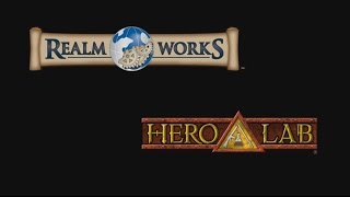 Realm Works and Hero Labs  GM Tour [upl. by Lashoh]