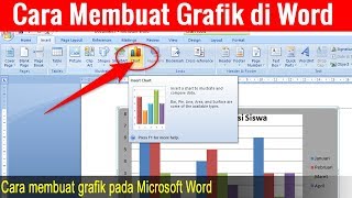 Cara Membuat Grafik di Word [upl. by Ciaphus]