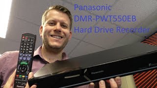 PANASONIC DMRPWT550 RECORDER [upl. by Irmine723]