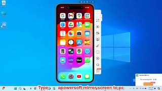 Mirror your iPhone with a PC [upl. by Annasiul780]