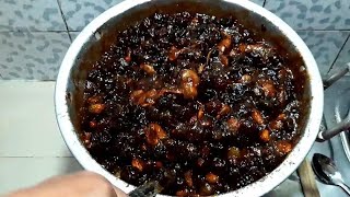 Boroi Tetul Achar Recipe  Tok Jhal Misti Achar Recipe  Nazma [upl. by Olegnalehcim]