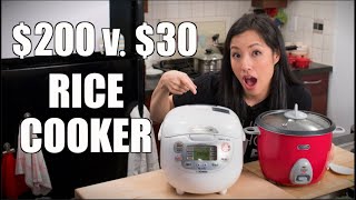 Worth It 200 Rice Cooker VS 30 Blind Taste Test [upl. by Lambart]