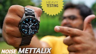 NoiseFit Mettalix Elite Edition Smartwatch Heavy Testing ⚡⚡ [upl. by Rieth]