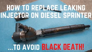 Leaking Injector How to Replace to Avoid BLACK DEATH [upl. by Centonze655]