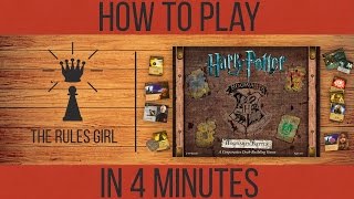 How to Play Harry Potter Hogwarts Battle in 4 Minutes  The Rules Girl [upl. by Acirederf]