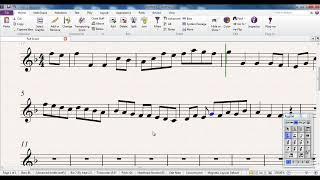 Sibelius 75 Tutorial Series  Using Keypad Layouts [upl. by Llenaej]