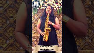 Saxophone Subbalaxmi guinnessworldrecords holder indiasgottalent season 1 semifinalist [upl. by Hatti]