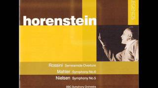 Jascha Horenstein Mahler Symphony No6  Andante moderato [upl. by Gerge]