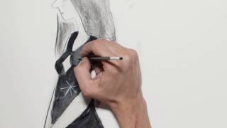 Fabriano Tutorial  Carboncino charcoal con Manuele Fior [upl. by Sileas]