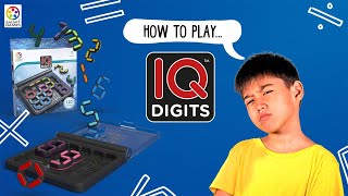 How to Play IQ Digits  SmartGames [upl. by Auqinahc439]