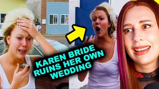 the KAREN of all bridezillas  REACTION [upl. by Orazal]