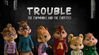 Trouble  The Chipmunks amp The Chipettes Lyrics [upl. by Aikal21]