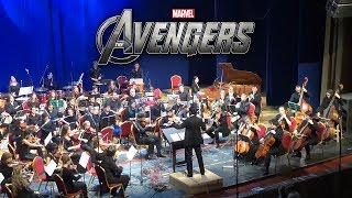 The Avengers Theme Symphony Orchestra LIVE [upl. by Eyks636]