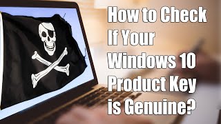 How to check if your Windows 10 Product Key is Genuine [upl. by Akilat]