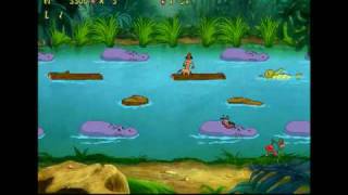 Timon amp Pumbaas Jungle game Hippo Hop [upl. by Acirtal]