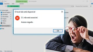 Acesso Negado Disco Local 🚫 Resolvido Agora [upl. by Aitas]