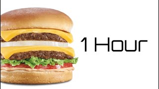 Hamburger Cheeseburger Big Mac Whopper  1 Hour Version [upl. by Arbuckle]